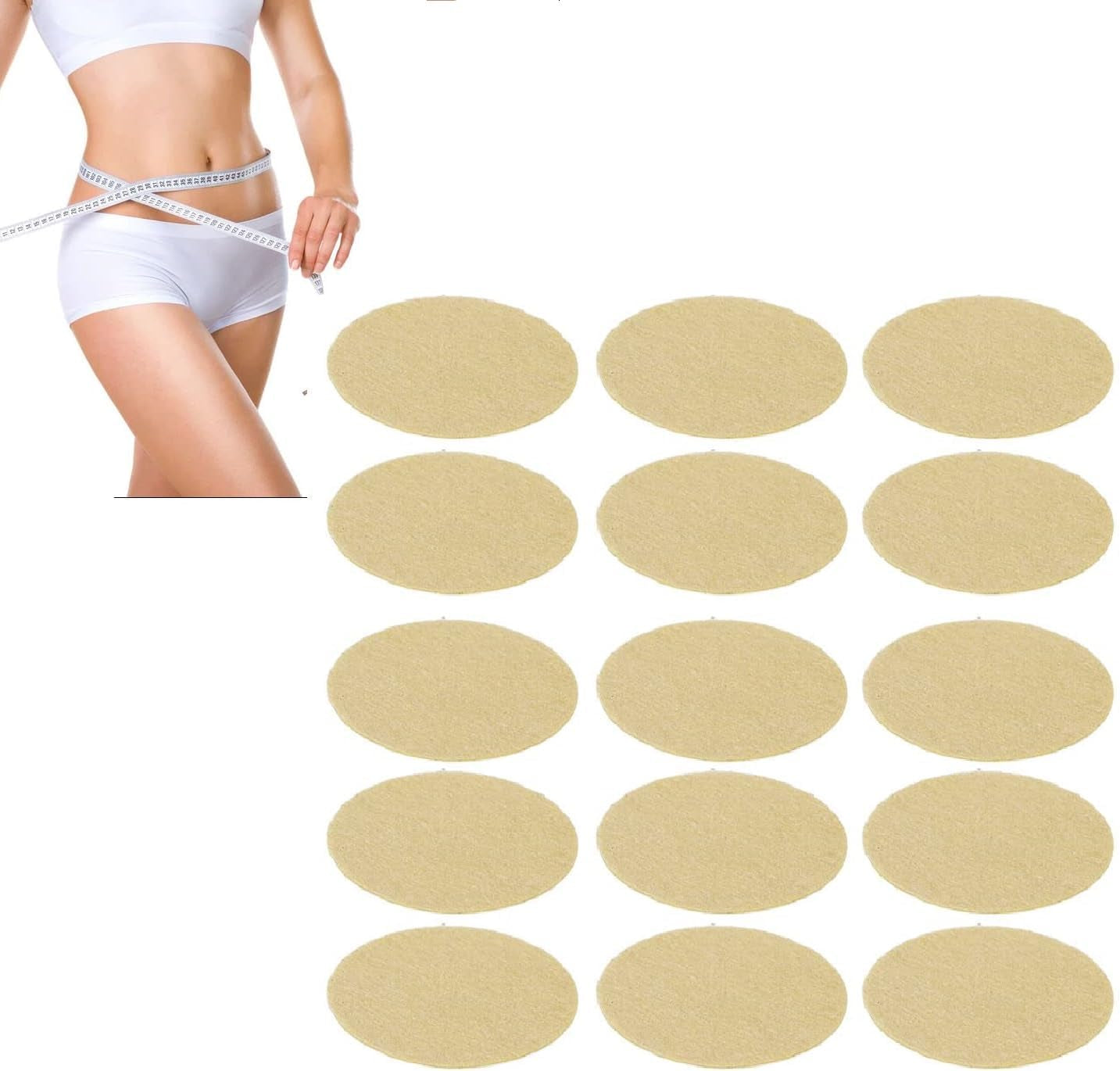 Parches Adelgazantes, Pegatinas Para Bajar De Peso, 100 Piezas De Jengibre, Parche Adelgazante Para El Cuerpo, Orgánico Natural, Para Resolver Grasa, Hinchazón, Barriga, Gránulos, Para Cintura, Abdome